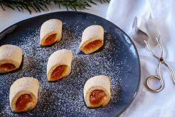 Buccellati con zuccata rossa - Kekse mit Kürbiskonfitüre