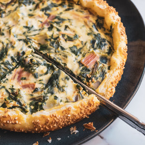Torta salata di bietole & ricotta - Herzhafte Tarte mit Mangold & Ricotta