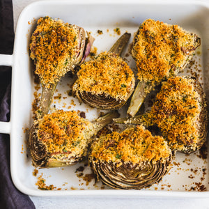 Carciofi al forno - Artischocken aus dem Ofen