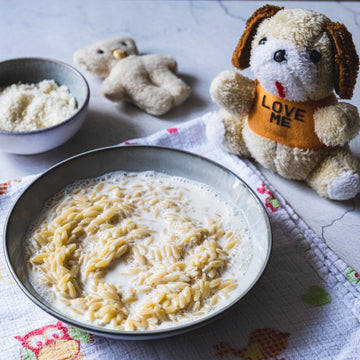 Nudeln mit Schmelzkäse - Pastina con il formaggino