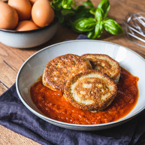 Eierfrikadellen in Tomatensoße - Polpette d’uova al pomodoro