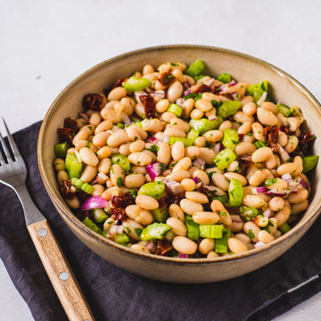 Salat mit weißen Bohnen - Insalata di fagioli bianchi
