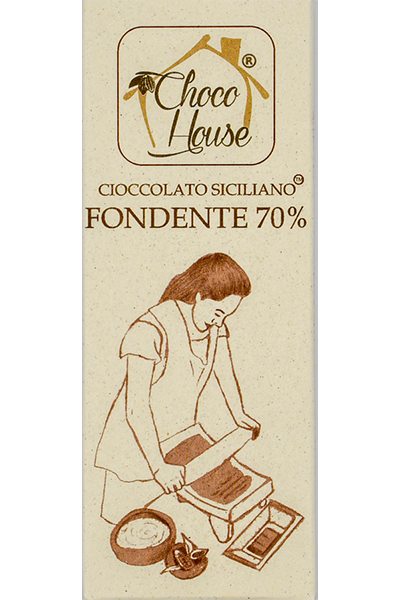 Cioccolato Siciliano Fondente 70% - Dunkle Schokolade