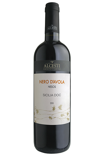 Nesos Nero d'Avola Sicilia Rosso DOC 2019 – Rotwein (Vegan)